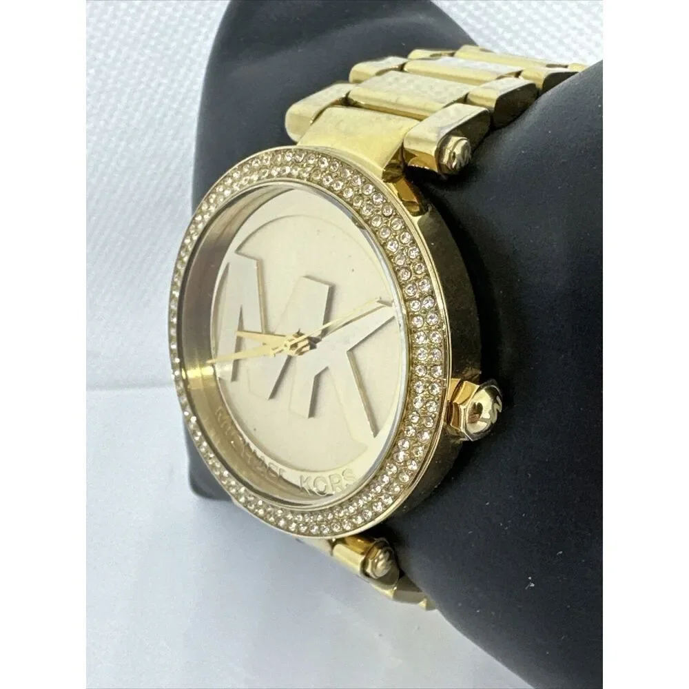 Michael Kors Parker MK5784 Women's Gold Stainless Steel Analog Dial Watch NUL15